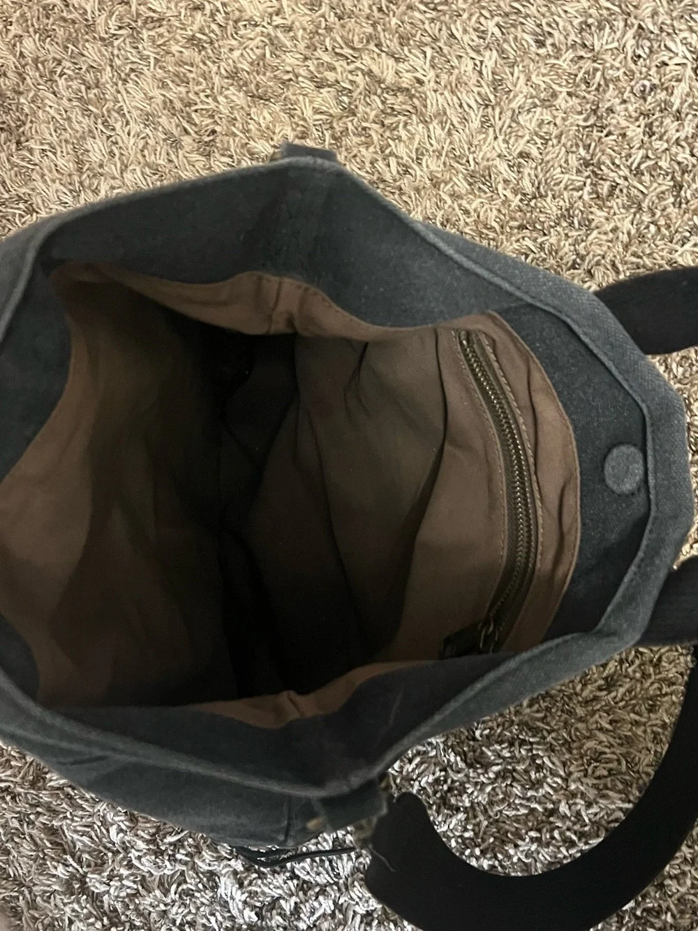 Feed Canvas Crossbody Tote with Dual Handles